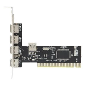 Carte D'extension PCI Adaptateur Hub USB2.0 4 Ports 480Mb / S 4 X Convertisse... - Photo 1/9