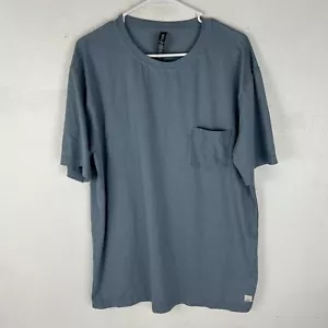Vuori Men's Size XL Tradewind Performance Pocket T-Shirt Crewneck Blue S/S euc - Picture 1 of 6