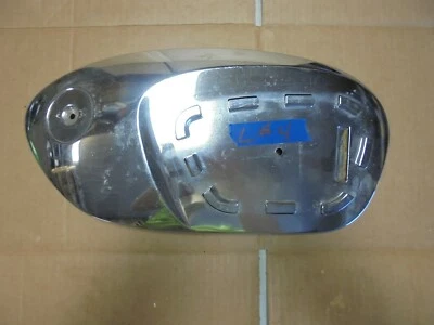  Honda CB160 OEM Fuel Tank Chrome Left Side Cover #4 (Qty 1) - Image 1 of 4