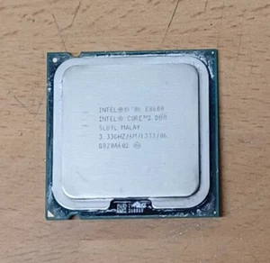 Intel Core 2 Duo E8600 SLB9L 2x3.33GHz/6MB/1333FSB Sockel/Socket LGA775 Dual CPU - Foto 1 di 1