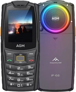 AGM M6 Unlocked Rugged Phone Keypad Loud Speaker 4G Dual Sim Feature Phone IP68 - Picture 1 of 8