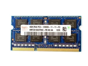4GB PC3-12800 DDR3 1600MHz Non-ECC Unbuffered HMT351S6CFR8C-PB Computer RAM - Picture 1 of 1