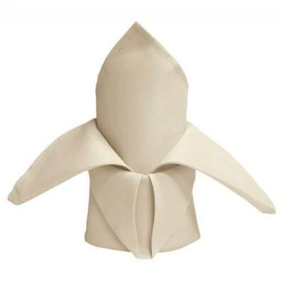 100 pcs 20" Polyester Napkins Wedding Party Table Decorations Supply Wholesale - Image 1 of 2