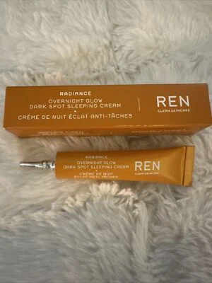 Crema para dormir Ren Clean Skincare Radiance Overnight Glow manchas oscuras 5 ml NUEVA@ Foto 1 de 2