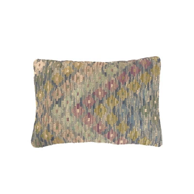 Afghan Maimana Pillowcase Cushion Cover Poshti Rug 40x60 Handwoven C - Image 1 of 4