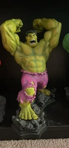 Incredible Hulk Green Classic Exclusive Statue Bowen Designs Marvel New 2006 - Picture 1 of 6
