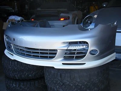 Porsche 911 997 Turbo GTO Polyurethane Bumper Lip Spoiler  USA Made 2005 to 2012 - Image 1 of 4