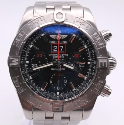 Breitling Chronomat Blackbird 44mm Mens Limited Ed Automatic Chronograph A44360 - Image 1 of 4