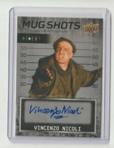 2021 Upper Deck Alien 3 Movie Mug Shots Autograph Card Vincenzo Nicoli - Picture 1 of 2