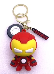 MARVEL COMICS - 2 1/4" IRON MAN, Llavero PVC con Dijes, Llavero y Gancho - Imagen 1 de 2