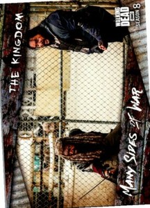 2018 Topps The Walking Dead Season 8 Part 1 Many Sides Of War Card #SW-3 Kingdom
