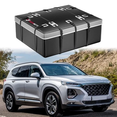 DEERMOTO 21 Cubic Feet Roof Top Cargo Carrier Bag Storage For Hyundai Santa Fe - Image 1 of 4