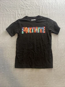 Fortnite Big Boys' Color Logo Short Sleeve T-Shirt Large (10/12) - Picture 1 of 7