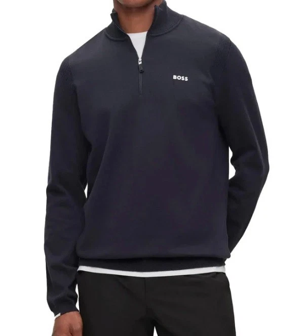 Boss Quarter Zip Jumper - Image 1 of 1