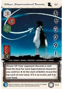 InuYasha TCG Kikyo Supernatural Beauty (lámina) - Saisei #112 - Imagen 1 de 2