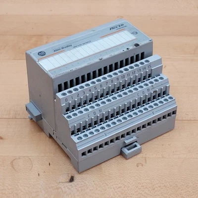Allen Bradley 1794-OA16 Series A I/O AC Output Module w/1794-TB3 Series A Base - Image 1 of 4
