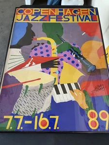 Copenhagen Jazz Festival Poster 1989 - Bild 1 von 3