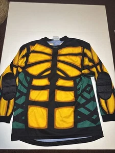 Rara maglia portiere vintage Adidas Predator Terminator stampa all over anni 2000 L - Foto 1 di 14