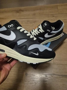 Patta Air Max 1 Black Waves Men's Us10.5 - Picture 1 of 6