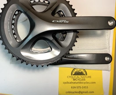 Juego de bielas Shimano Claris FC-R2000 175 mm 8 velocidades 50x34T despegue bicicleta nuevo Foto 1 de 4