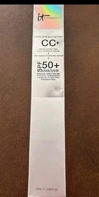 IT Cosmetics CC+ Color Correcting Full Coverage Anti Aging Cream Serum SPF 50+ - Image 1 of 4