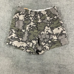 Aftco Shorts Mens 40 Fishing Digi Camo 7 Pocket Cargo 6 In Inseam Ripstop - Picture 1 of 13