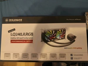 Xilence LQ240.ARGB AMD und Intel AiO 240mm Wasserkühlung, ARGB PWM, 300W TDP - Bild 1 von 9