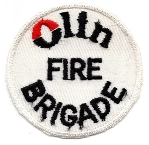 Patch Olin Fire Brigade c1980 Chemical Manufacturing Company Plant 3" - Picture 1 of 3