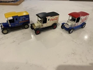 Matchbox Models of Yesteryear Y12 1912 Model T Ford Van  Coca-Cola  Pepsi-Cola   - Picture 1 of 4