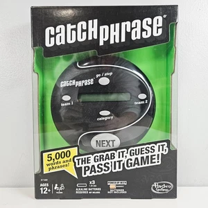 Hasbro Catch Phrase Gioco Elettronico Portatile • 5.000 Parole • Nero • 2016 • Nuovo - Foto 1 di 2
