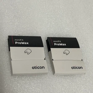 2 Confezioni Oticon Pro Wax MiniFit Filtri di Ricambio (12 Totali) Nuovi - Foto 1 di 2
