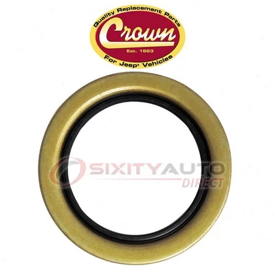 Crown Automotive Rear Wheel Seal for 1966-1973 Jeep Commando - Driveline ub Foto 1 de 4