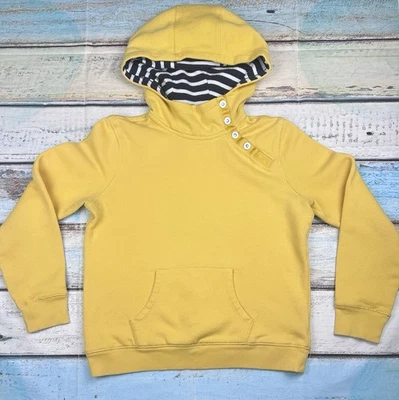 LRL Lauren Jeans Co Mujeres Talla S Ralph Lauren Sudadera con Capucha Amarillo Cuello a Presión Pullover Foto 1 de 4