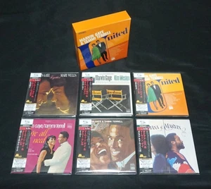 Marvin Gaye - Mini LP SHM-CD the Duets 6 Titles Set + Promo Box Paper Sleeve JP - Picture 1 of 13