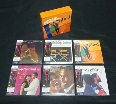 Marvin Gaye - Mini LP SHM-CD the Duets 6 Titles Set + Promo Box Paper Sleeve JP - Image 1 of 4