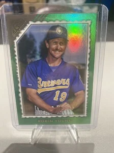 2022 Topps Gallery Robin Yount Green Parallel #'d 039/125 #191 Brewers - Picture 1 of 2