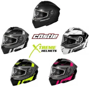 Castle X CX935 Snow Helmet Modular Flip Up DOT XS-5XL - Dual or Electric - Picture 1 of 20