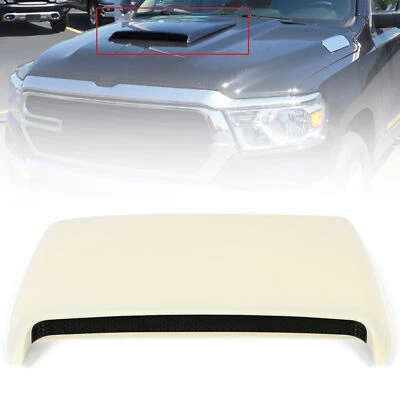 Universal Paintable SRT Style Hood Scoop For Mustang RAM 1500 2500 Silverado - Image 1 of 4