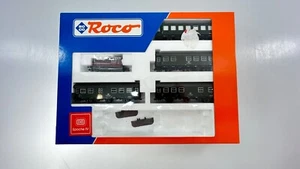 (Z) Roco H0 41084 set treno con locomotiva BR333 117-0 con 4 vagoni di trasformazione, DB, analogico IMBALLO ORIGINALE - Foto 1 di 22