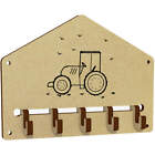 'Tractor & Birds' Wall Mounted Hooks / Rack (WH037950)