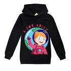 A For Adley Kids Long Sleeve Hoodie Pullover Jumper Tops Hooded Sweatshirt Gifts