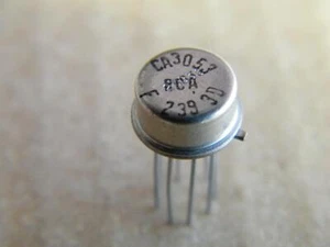 CA3053  DIFFERENTIAL AMPLIFIER RCA TO99  - Picture 1 of 1