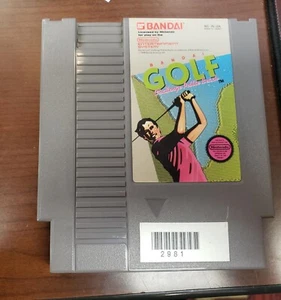 Solo cartucho Bandai Golf Challenge Peddle Beach NES - Imagen 1 de 3