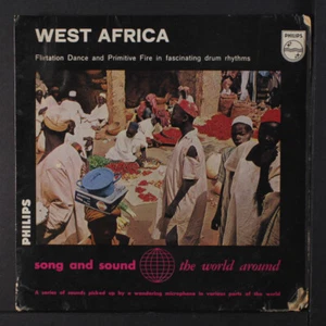 VARIOUS: west africa PHILIPS 7" Single 45 RPM - Imagen 1 de 4
