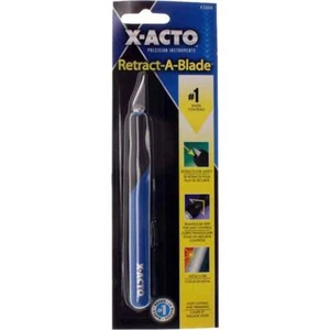 X-Acto X3204 Blue Retract-a-Blade Knife Handle #1 Knife - Picture 1 of 5