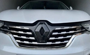 Gloss Black FRONT&REAR badge COVER for Koleos mk2 (2017-2022) pair - Bild 1 von 6