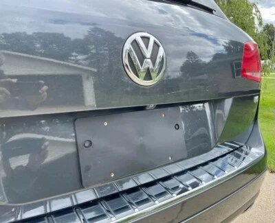 Rear License Plate Tag Bracket for VOLKSWAGEN VW TOUAREG 2011-2018 + Screws New - Image 1 of 4