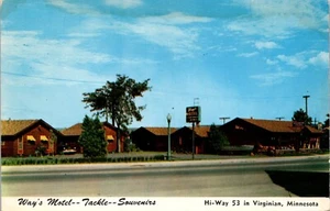 Postal Way's Motel Tackle Souvenirs Virginian Minnesota - Imagen 1 de 2