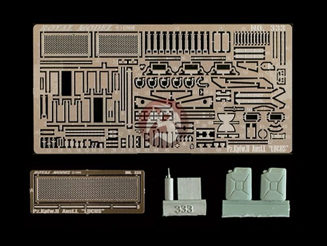 Royal Model 1/35 Pz.Kpfw.II Ausf.L "LUCHS" Update Set (Tasca 35-001) [w/PE] 333 - Image 1 of 1