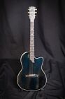 1998 RARE GIBSON CHET ATKINS SST - BLACK ACOUSTIC / ELECTRIC GUITAR